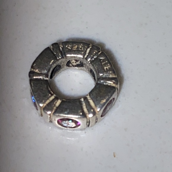 Pandora charm Trinity spacer pink - Picture 2 of 3